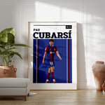 Ladda upp bild till gallerivisning, Fodbold plakat | Fodbold plakater | Pau Cubarsí Fodbold Plakat | Perfekt til Passionerede Fans | Plakaty.dk