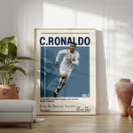 Ladda upp bild till gallerivisning, Fodbold plakat | Fodbold plakater | Cristiano Ronaldo Real Madrid Fodbold Plakat | Perfekt til Den Ægte Fan | Plakaty.dk