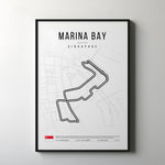 Ladda upp bild till gallerivisning, Formel 1-affisch för Singapore | Nattligt spektakel i Singapore