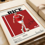 Ladda upp bild till gallerivisning, Fodbold plakat | Fodbold plakater | Declan Rice Fodbold Plakat | Ideel til Passionerede Fans | Plakaty.dk