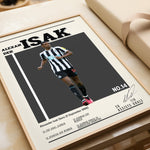 Ladda upp bild till gallerivisning, Fodbold plakat | Fodbold plakater | Alexander Isak Fodbold Spiller Plakat | Perfekt til Dedikerede Fans | Plakaty.dk