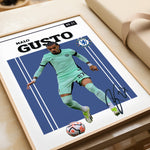 Ladda upp bild till gallerivisning, Fodbold plakat | Fodbold plakater | Malo Gusto Fodbold Plakat | Perfekt til Passionerede Fans | Plakaty.dk