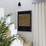 Ladda upp bild till gallerivisning, Surat Al Fatiha Plakat | Kufi Art Design | Islamisk Plakater
