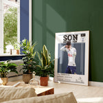 Ladda upp bild till gallerivisning, Fodbold plakat | Fodbold plakater | Son Heung-min Fodbold Spiller Plakat | Ideel til Passionerede Fans | Plakaty.dk