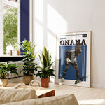 Ladda upp bild till gallerivisning, Fodbold plakat | Fodbold plakater | André Onana Fodbold Plakat | Perfekt til Passionerede Fans | Plakaty.dk