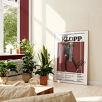 Ladda upp bild till gallerivisning, Fodbold plakat | Fodbold plakater | Jürgen Klopp Fodbold Plakat | Ideel til Passionerede Fans | Plakaty.dk