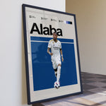 Ladda upp bild till gallerivisning, Fodbold plakat | Fodbold plakater | David Alaba Fodbold Plakat | Østrigs Allround-Stjerne | Plakaty.dk