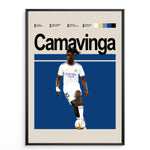 Ladda upp bild till gallerivisning, Fodbold plakat | Fodbold plakater | Eduardo Camavinga Fodbold Plakat | Unik Hyldest til Den Ægte Fan | Plakaty.dk