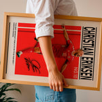 Ladda upp bild till gallerivisning, Fodbold plakat | Fodbold plakater | Christian Eriksen Fodbold Plakat | Danmark plakat | Perfekt til Den Ægte Fan | Plakaty.dk