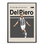 Ladda upp bild till gallerivisning, Fodbold plakat | Fodbold plakater | Alessandro Del Piero Fodbold Plakat | Legendarisk Tribute til Den Ægte Fan | Plakaty.dk