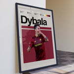 Ladda upp bild till gallerivisning, Fodbold plakat | Fodbold plakater | Paulo Dybala Fodbold Plakat | Perfekt til Den Ægte Fan | Plakaty.dk