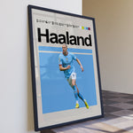 Ladda upp bild till gallerivisning, Fodbold plakat | Fodbold plakater | Erling Haaland Fodbold Plakat | Perfekt til Den Ægte Fan | Plakaty.dk