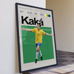 Ladda upp bild till gallerivisning, Fodbold plakat | Fodbold plakater | Kaka Fodbold Plakat 02 | Magisk Tribute til Den Ægte Fan | Plakaty.dk
