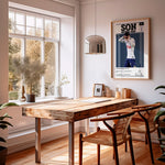 Ladda upp bild till gallerivisning, Fodbold plakat | Fodbold plakater | Son Heung-min Fodbold Spiller Plakat | Ideel til Passionerede Fans | Plakaty.dk