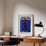 Ladda upp bild till gallerivisning, Fodbold plakat | Fodbold plakater | Lamine Yamal Fodbold Plakat | Inspirerende for Fremtidens Fans | Plakaty.dk