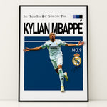 Ladda upp bild till gallerivisning, Fodbold plakat | Fodbold plakater | Kylian Mbappé Fodbold Plakat | Perfekt til Den Ægte Fan | Plakaty.dk