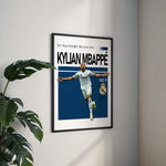 Ladda upp bild till gallerivisning, Fodbold plakat | Fodbold plakater | Kylian Mbappé Fodbold Plakat | Perfekt til Den Ægte Fan | Plakaty.dk
