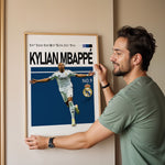 Ladda upp bild till gallerivisning, Fodbold plakat | Fodbold plakater | Kylian Mbappé Fodbold Plakat | Perfekt til Den Ægte Fan | Plakaty.dk