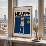 Ladda upp bild till gallerivisning, Fodbold plakat | Fodbold plakater | Kylian Mbappé Fodbold Plakat | Perfekt til Den Ægte Fan | Plakaty.dk