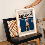 Ladda upp bild till gallerivisning, Fodbold plakat | Fodbold plakater | Kylian Mbappé Fodbold Plakat | Perfekt til Den Ægte Fan | Plakaty.dk