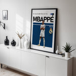 Ladda upp bild till gallerivisning, Fodbold plakat | Fodbold plakater | Kylian Mbappé Fodbold Plakat | Perfekt til Den Ægte Fan | Plakaty.dk