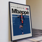 Ladda upp bild till gallerivisning, Fodbold plakat | Fodbold plakater | Kylian Mbappé Fodbold Plakat | Perfekt til Den Ægte Fan | Plakaty.dk