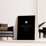 Ladda upp bild till gallerivisning, Kylian Mbappé Fodbold Plakat | Til Real Madrid Fans | Denne plakat viser Kylian Mbappé i en ikonisk Real Madrid trøje, klar til at score mål. Perfekt til fodboldfans og specielt Real Madrid entusiaster.