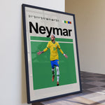 Ladda upp bild till gallerivisning, Fodbold plakat | Fodbold plakater | Neymar Jr. Fodbold Plakat 01 | Perfekt til Den Ægte Fan | Plakaty.dk