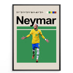 Ladda upp bild till gallerivisning, Fodbold plakat | Fodbold plakater | Neymar Jr. Fodbold Plakat 01 | Perfekt til Den Ægte Fan | Plakaty.dk