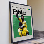 Ladda upp bild till gallerivisning, Fodbold plakat | Fodbold plakater | Pelé Fodbold Plakat | Legendarisk Tribute til Den Ægte Fan | Plakaty.dk