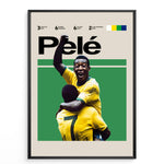 Ladda upp bild till gallerivisning, Fodbold plakat | Fodbold plakater | Pelé Fodbold Plakat | Legendarisk Tribute til Den Ægte Fan | Plakaty.dk