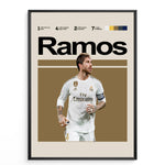 Ladda upp bild till gallerivisning, Fodbold plakat | Fodbold plakater | Sergio Ramos Fodbold Plakat 01 | Legendarisk Tribute til Den Ægte Fan | Plakaty.dk