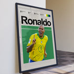 Ladda upp bild till gallerivisning, Fodbold plakat | Fodbold plakater | Ronaldo Nazário Fodbold Plakat 02 | Legendarisk Tribute til Den Ægte Fan | Plakaty.dk