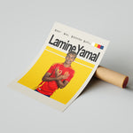 Ladda upp bild till gallerivisning, Fodbold plakat | Fodbold plakater | Lamine Yamal Fodbold Plakat | Inspirerende for Fremtidens Fans | Plakaty.dk