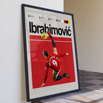 Ladda upp bild till gallerivisning, Fodbold plakat | Fodbold plakater | Zlatan Ibrahimović Fodbold Plakat 02 | Den Svenske Mester | Plakaty.dk