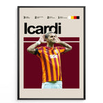 Ladda upp bild till gallerivisning, Fodbold plakat | Fodbold plakater | Mauro Icardi Fodbold Plakat | Perfekt til Den Ægte Fan | Plakaty.dk