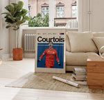 Ladda upp bild till gallerivisning, Fodbold plakat | Fodbold plakater | Thibaut Courtois Fodboldplakat | Perfekt til Den Ægte Fodbold Fan | Plakaty.dk
