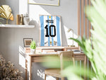 Ladda upp bild till gallerivisning, Fodbold plakat | Fodbold plakater | Lionel Messi Fodboldplakat | Perfekt til Den Ægte Fodbold Fan | Plakaty.dk

