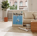Ladda upp bild till gallerivisning, Fodbold plakat | Fodbold plakater | Kevin De Bruyne Fodboldplakat | Perfekt til Den Ægte Fodbold Fan | Plakaty.dk
