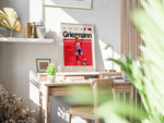 Ladda upp bild till gallerivisning, Fodbold plakat | Fodbold plakater | Antoine Griezmann Fodboldplakat | Perfekt til Den Ægte Fodbold Fan | Plakaty.dk

