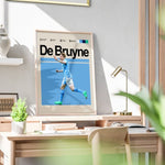 Ladda upp bild till gallerivisning, Fodbold plakat | Fodbold plakater | Kevin De Bruyne Fodboldplakat | Perfekt til Den Ægte Fodbold Fan | Plakaty.dk
