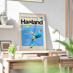 Ladda upp bild till gallerivisning, Fodbold plakat | Fodbold plakater | Erling Haaland Fodboldplakat | Perfekt til Den Ægte Fodbold Fan | Plakaty.dk
