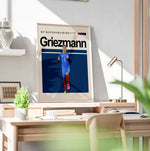 Ladda upp bild till gallerivisning, Fodbold plakat | Fodbold plakater | Antoine Griezmann Fodboldplakat | Perfekt til Den Ægte Fodbold Fan | Plakaty.dk
