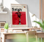 Ladda upp bild till gallerivisning, Fodbold plakat | Fodbold plakater | Mohamed Salah Fodboldplakat | Perfekt til Den Ægte Fodbold Fan | Plakaty.dk
