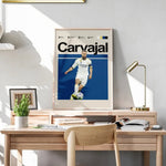 Ladda upp bild till gallerivisning, Fodbold plakat | Fodbold plakater | Dani Carvajal Fodboldplakat | Perfekt til Den Ægte Fodbold Fan | Plakaty.dk
