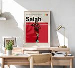 Ladda upp bild till gallerivisning, Fodbold plakat | Fodbold plakater | Mohamed Salah Fodboldplakat | Perfekt til Den Ægte Fodbold Fan | Plakaty.dk
