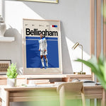 Ladda upp bild till gallerivisning, Fodbold plakat | Fodbold plakater | Jude Bellingham Fodboldplakat | Perfekt til Den Ægte Fodbold Fan | Plakaty.dk
