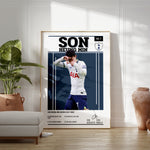 Ladda upp bild till gallerivisning, Fodbold plakat | Fodbold plakater | Son Heung-min Fodbold Spiller Plakat | Ideel til Passionerede Fans | Plakaty.dk
