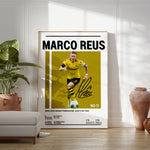 Ladda upp bild till gallerivisning, Fodbold plakat | Fodbold plakater | Marco Reus Fodbold Plakat | Perfekt til Passionerede Fans | Plakaty.dk
