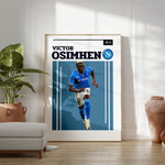 Ladda upp bild till gallerivisning, Fodbold plakat | Fodbold plakater | Victor Osimhen Fodbold Plakat | Perfekt til Passionerede Fans | Plakaty.dk
